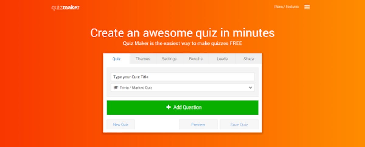 Online Quiz Maker - Quiz Maker