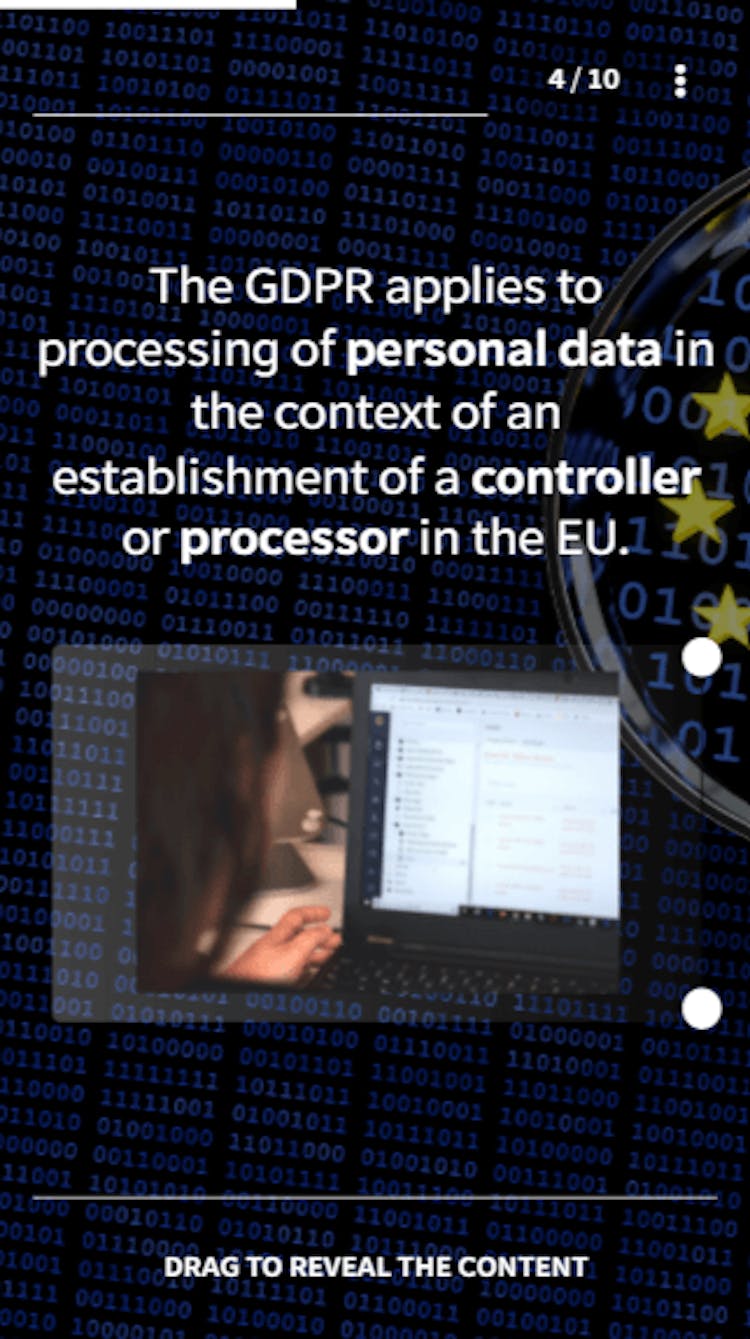 SC Training (formerly EdApp) GDPR Compliance Training Course - General Data Protection Regulation (GDPR) for Individuals