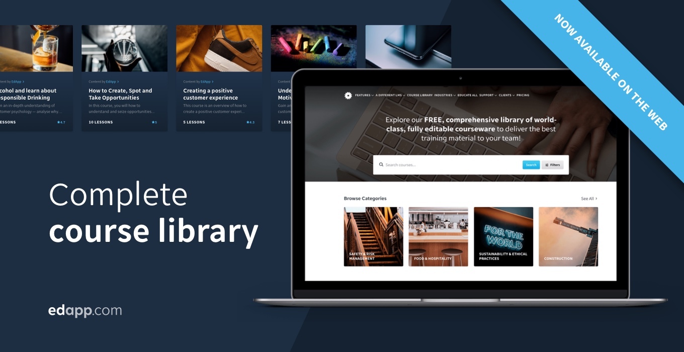 EdApp course library