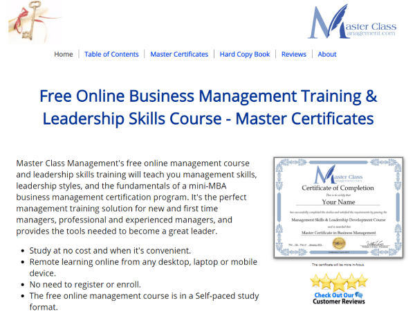 Master Class Management Microlearning Course to Improve Work Performance-Management Skills and Leadership Development