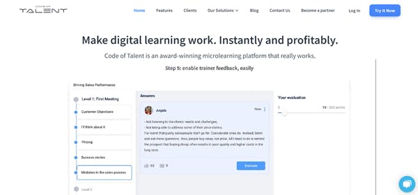 Micro Learning Tool - Code of Talent