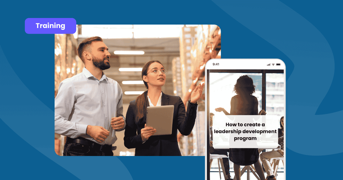 Leadership development training on mobile