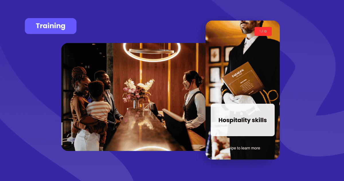 Hospitality skills training on SC Training