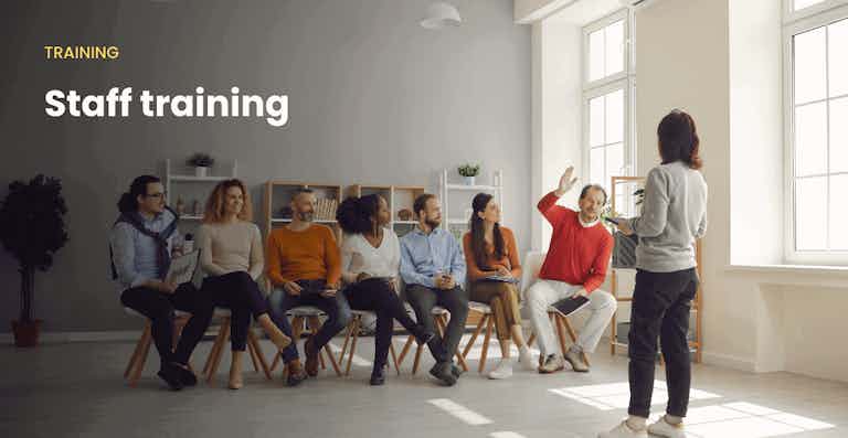 Storing and handling printing supplies and what is staff training? Benefits, examples, & best practices | SC Training