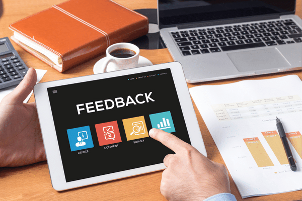 Staff training - Gather feedback