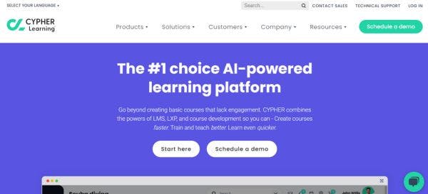 Best LMS Software - CYPHER Learning