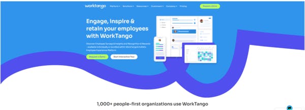 Employee engagement worktango