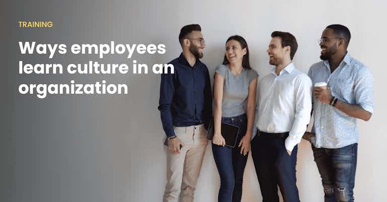 Ways employees learn culture in an organization