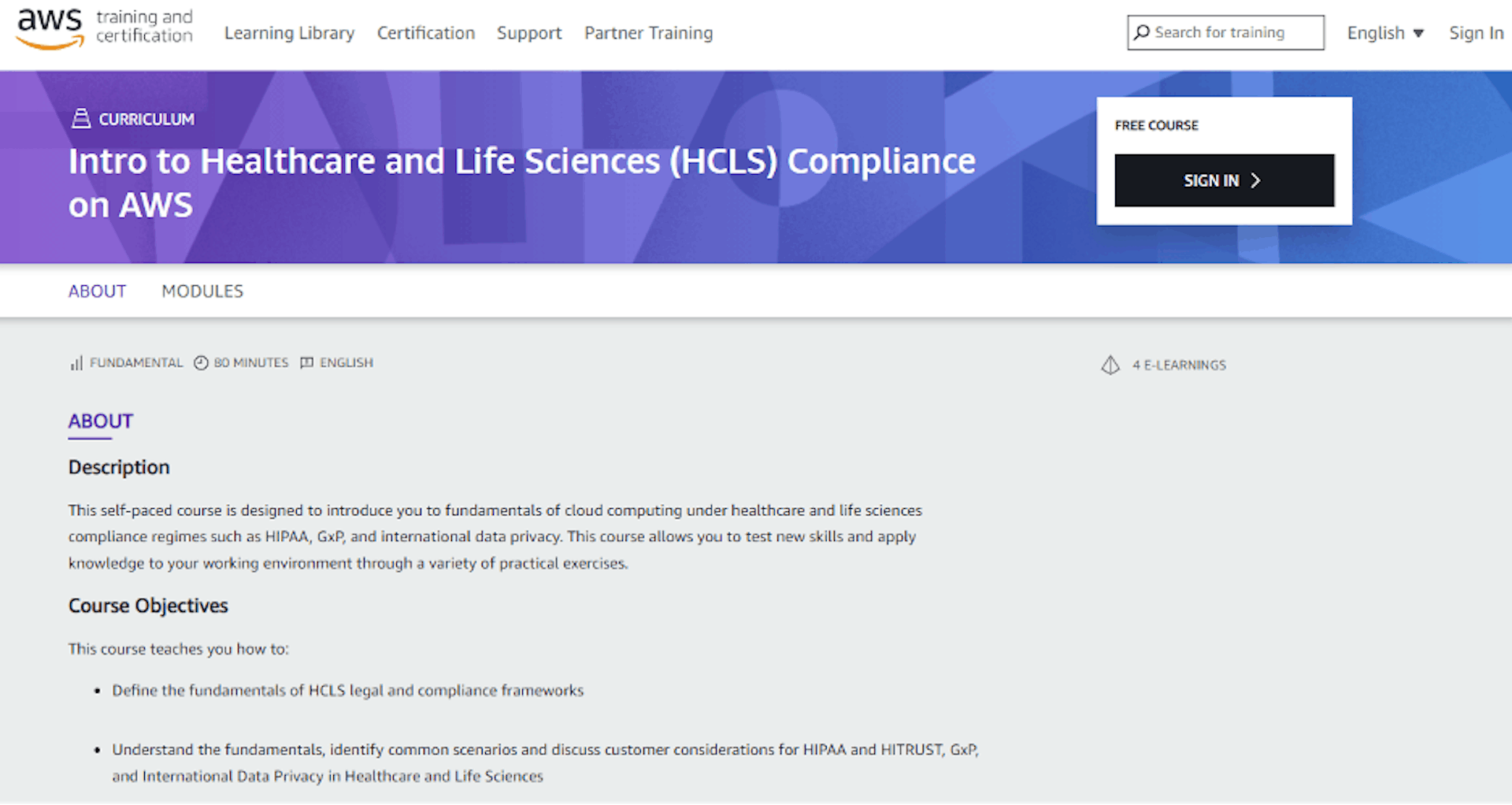 Compliance Course - Intro to Healthcare and Life Sciences (HCLS) Compliance