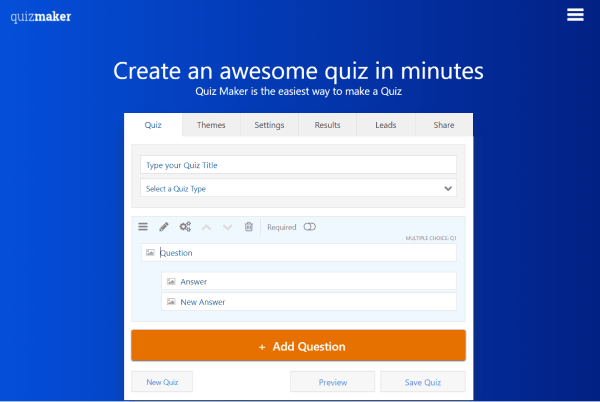 Multiple Choice Test Creator Software - Quiz Maker