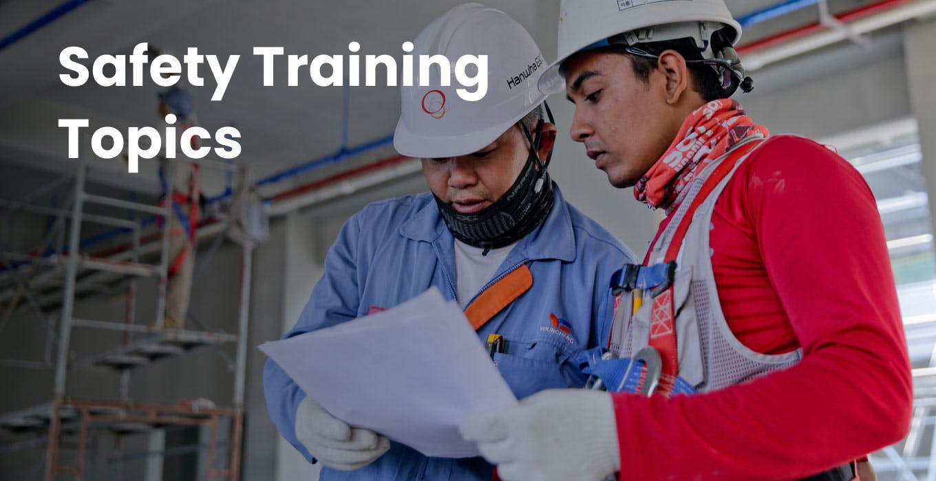 Safety Training Topics