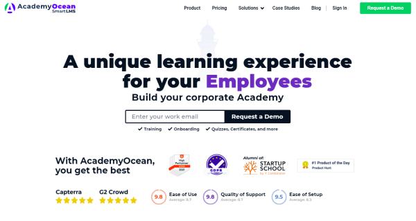 LMS for small business - AcademyOcean