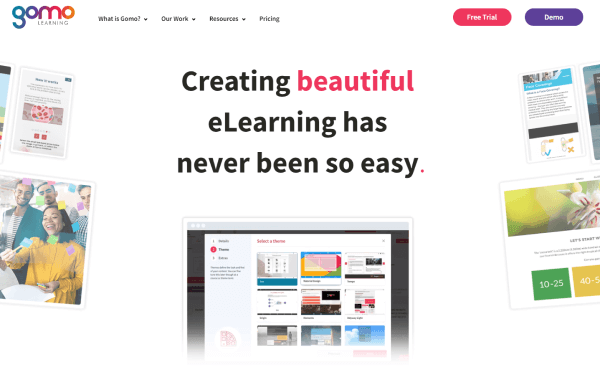 Elearning Authoring Platform - Gomo