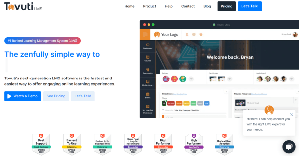 Top LMS Platforms 2022 - Tovuti