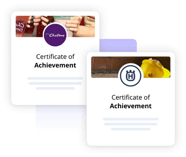Certificate customization - SC Training