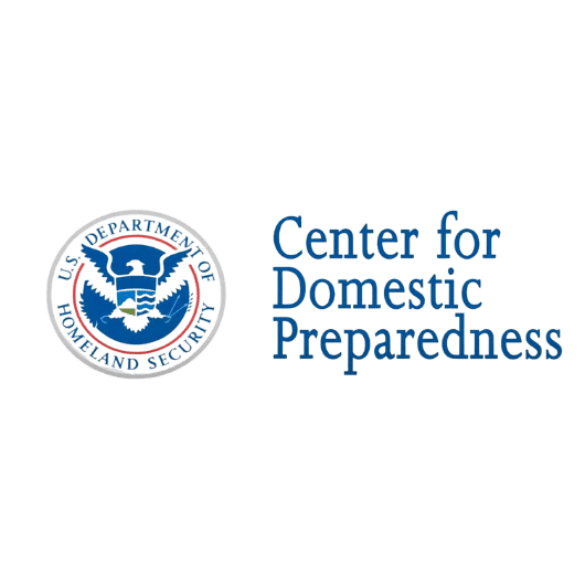 Respiratory protection training - FEMA Center for Domestic Preparedness logo
