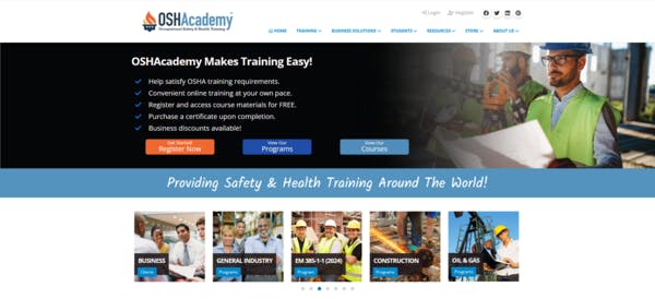 OSHA Compliance Training - OSHAcademy