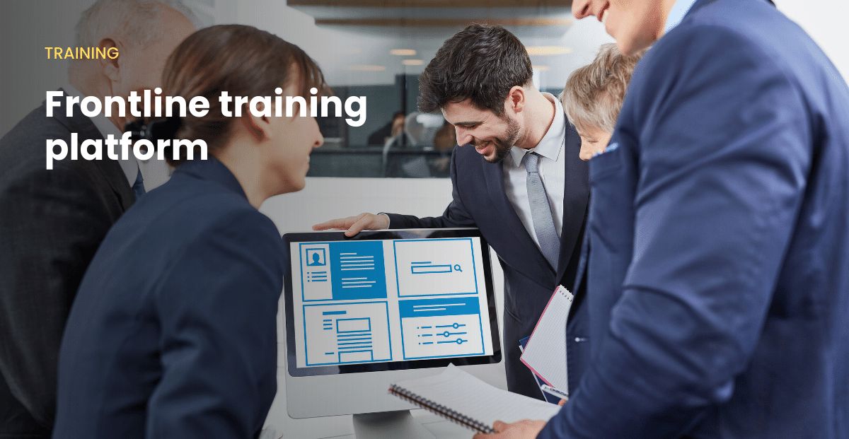 Frontline training platform