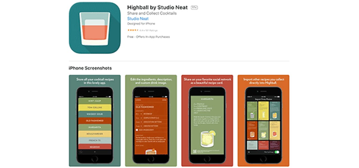 Bartending Training App - Highball