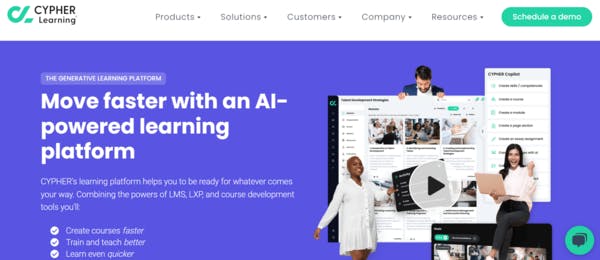 Learning management system company -  CYPHER Learning