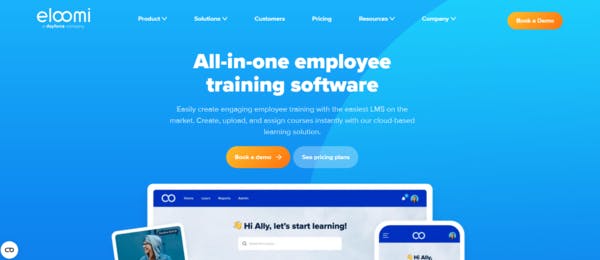 Learning management system company -  eloomi