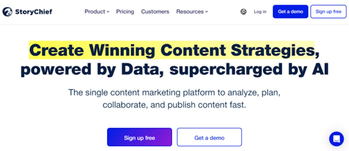 Free AI tool for content creation - StoryChief