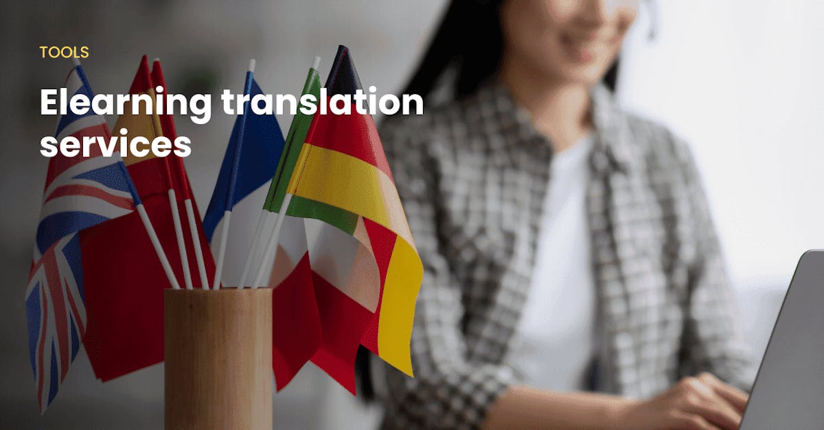 Elearning translation services