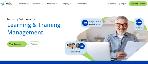 Online training solution - Vector Solutions