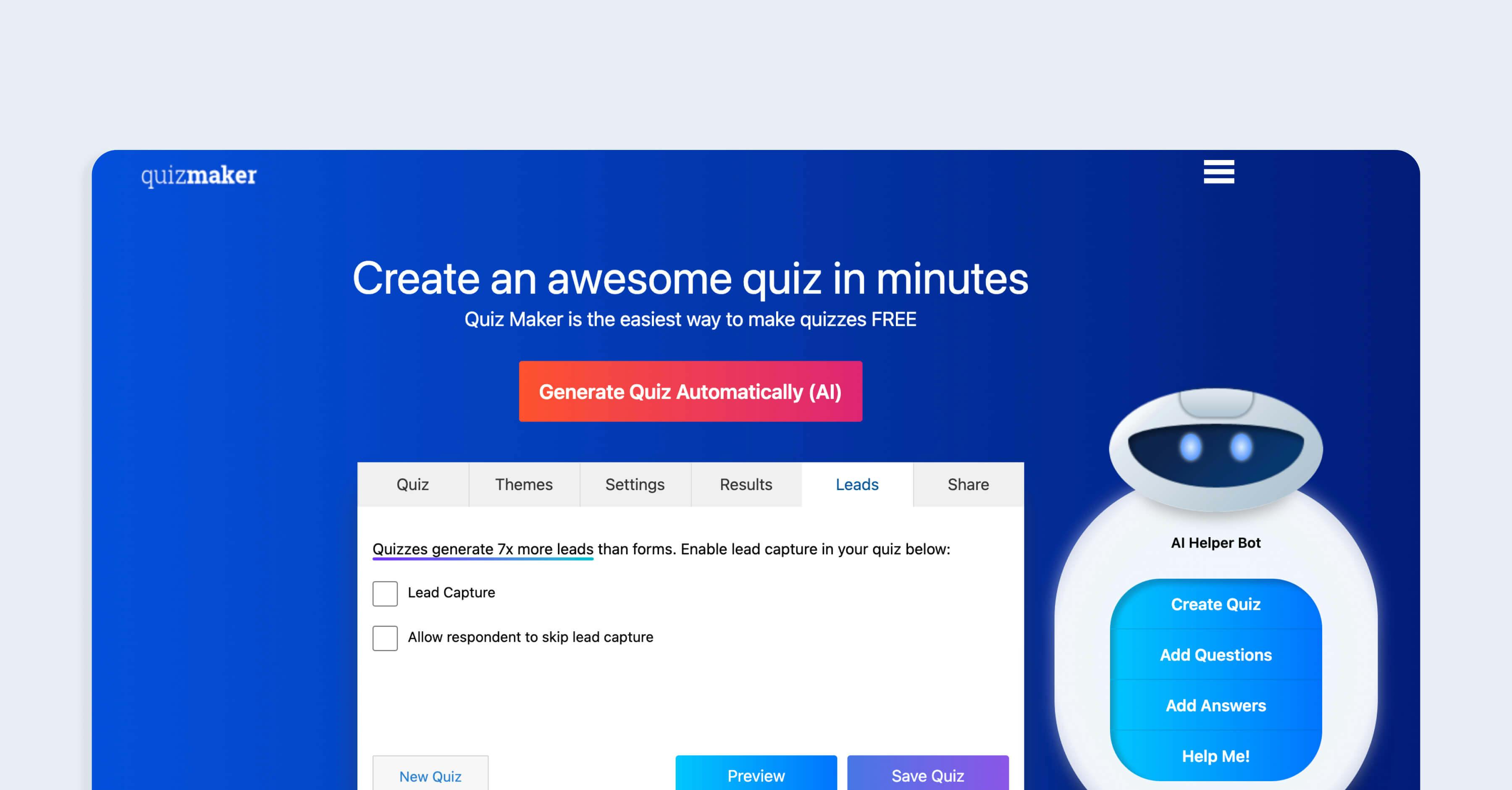 Best free quiz makers - Quiz Maker