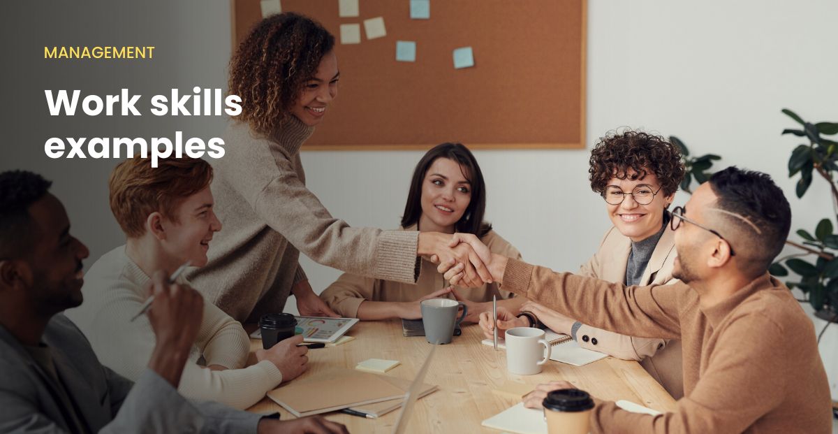 Work skills examples 