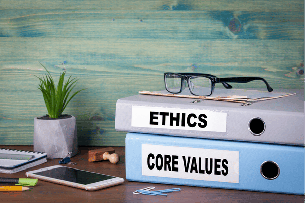 Work skills examples - Ethics