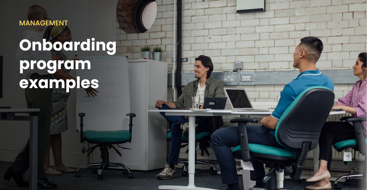 Onboarding program examples