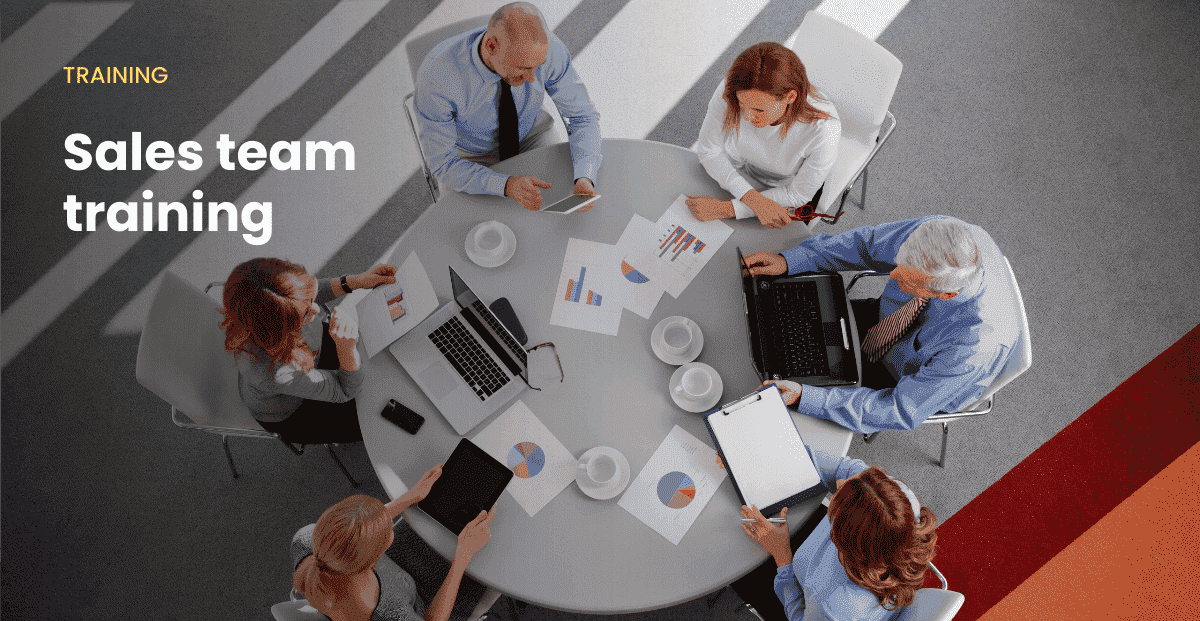 Sales team training