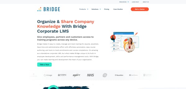 Employee training app - Bridge