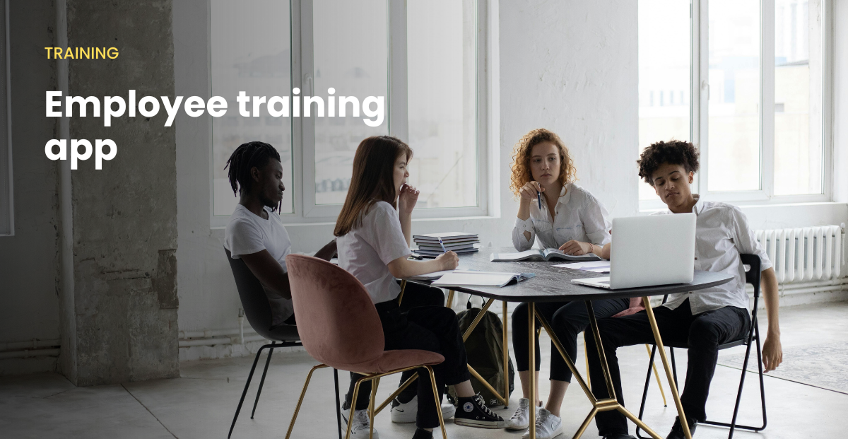 Employee training app