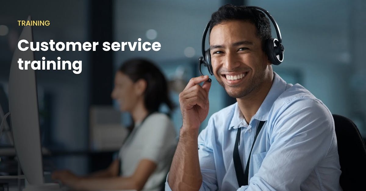 Customer service training