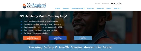 Health and Safety Training Companies - OSHAcademy