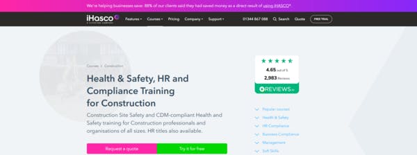 Health and Safety Training Companies - iHASCO