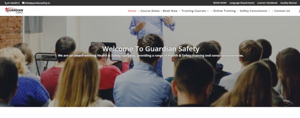 Health and Safety Training Companies - Guardian Safety