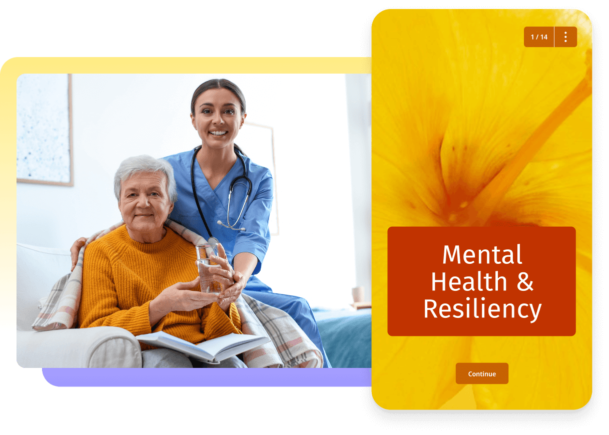 Free Online Caregiver Course with Certificate - SC Training's Mental Health & Resiliency in Aged Care Facilities