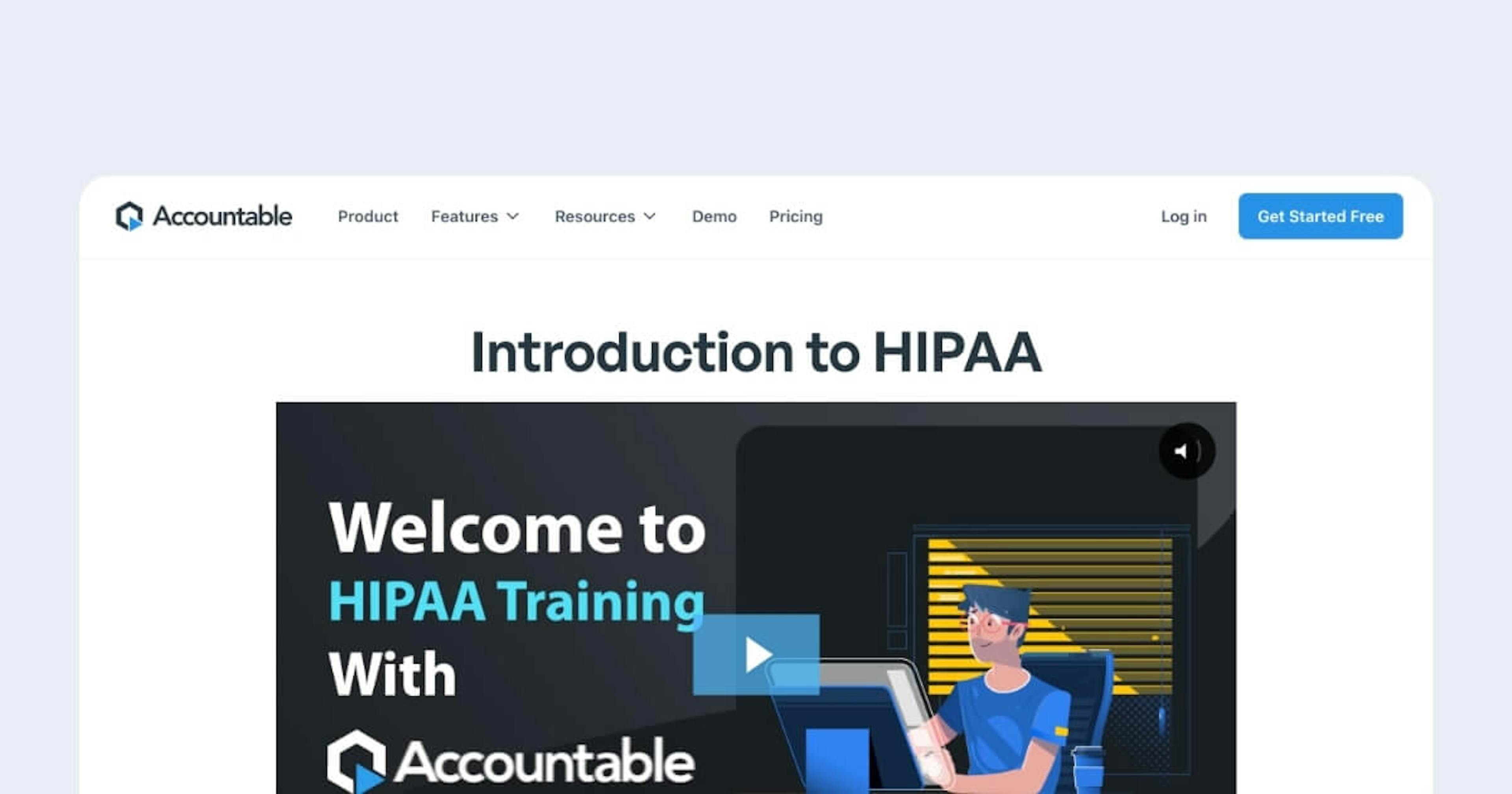 Free HIPAA Training - Accountable