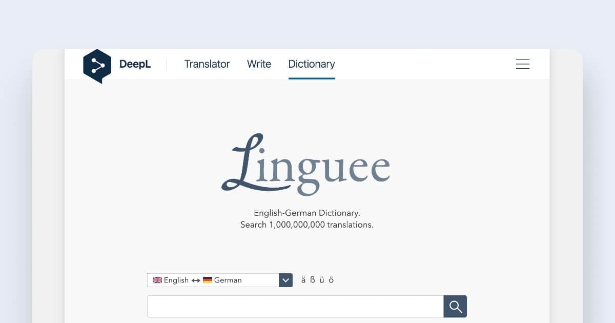 Linguee Translator