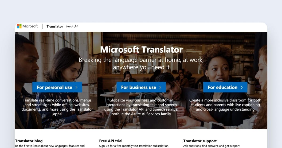 Microsoft Translator