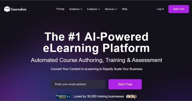 Create a course with AI - Coursebox