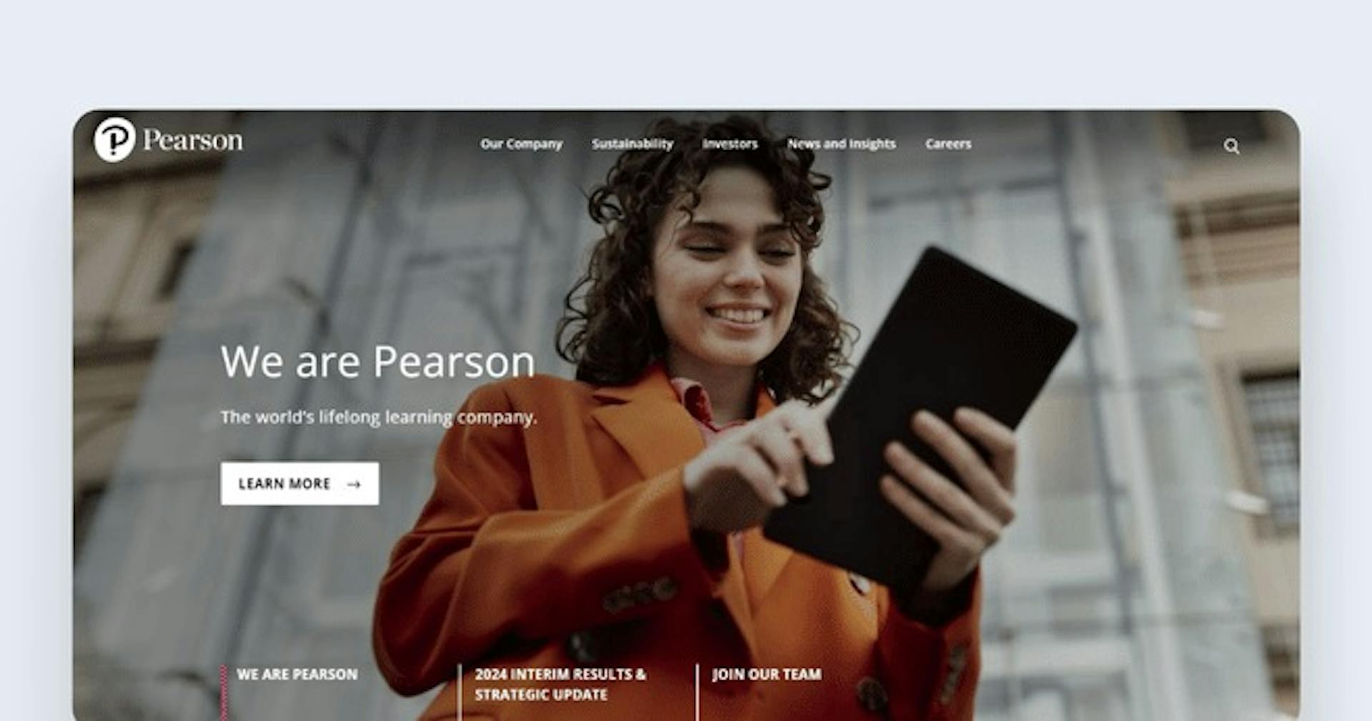 Adaptive learning platform - Pearson Interactive Labs