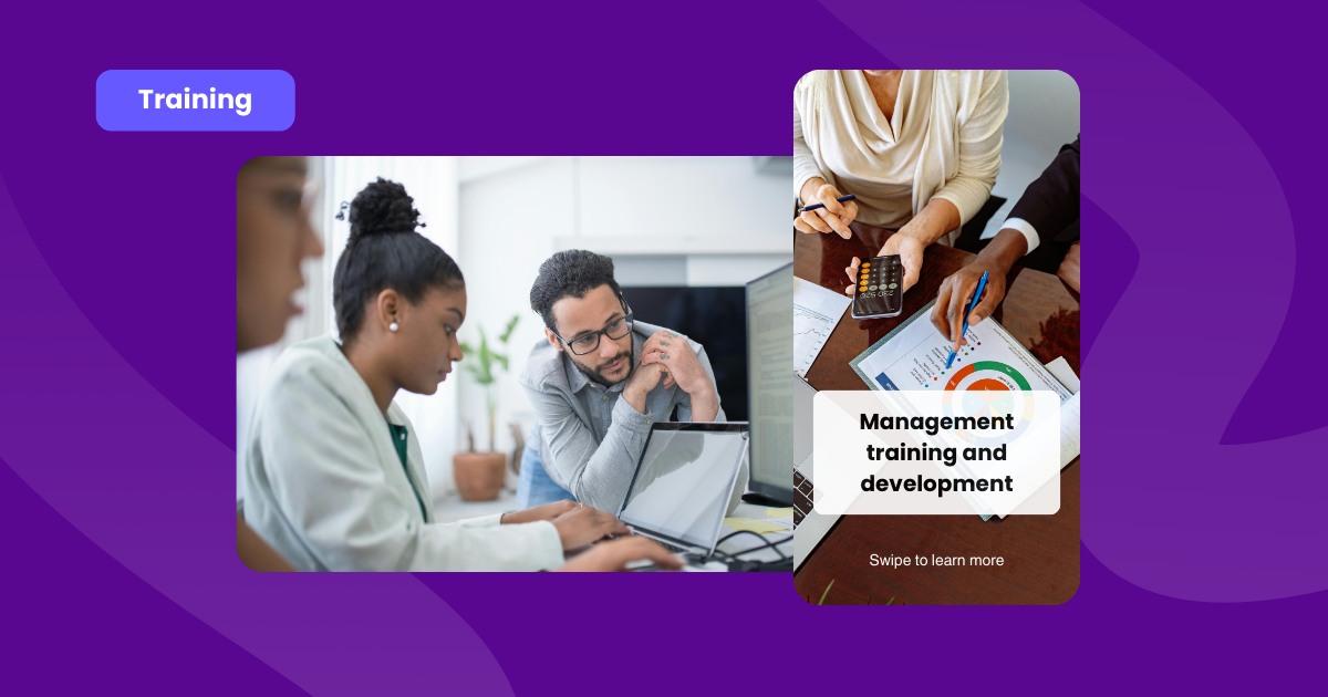 Management training and development