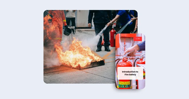 HSE training - Fire safety course