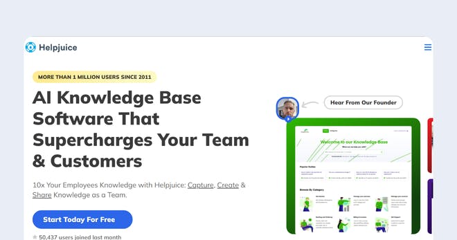 Product knowledge training tool - Helpjuice