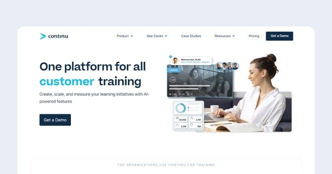 Product knowledge training tool - Continu