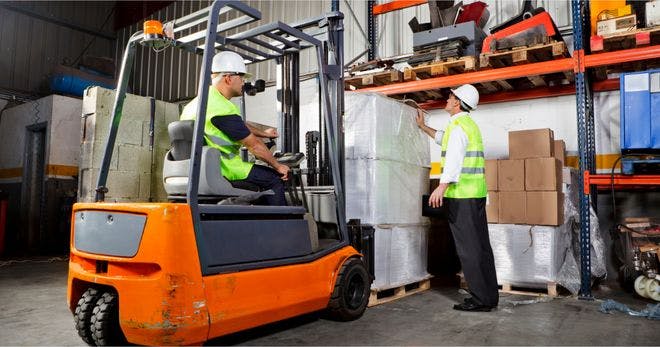 Warehouse safety training topic - Forklift safety